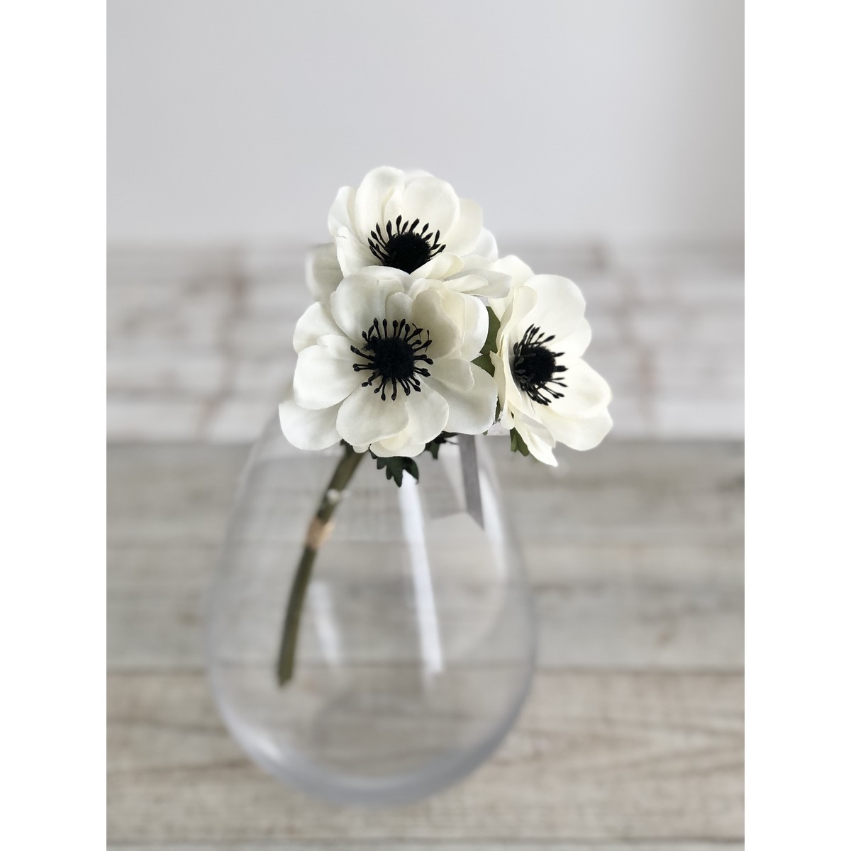 即日☆【造花】ビバ工芸/VE-4153 アネモネバンドル CR/VE-4153CR - 花