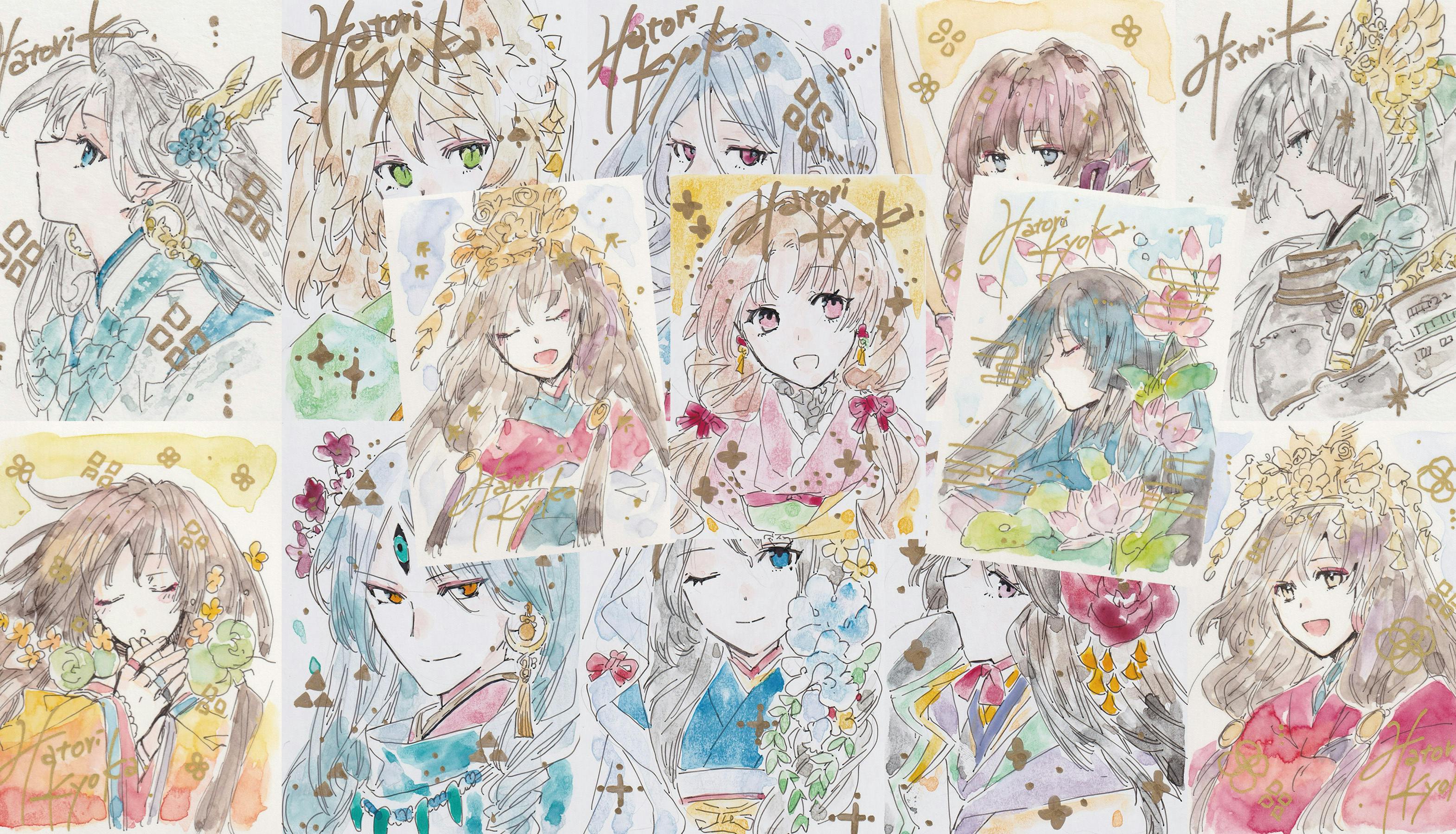 匈歌ハトリ Limited Collection 直筆スケッチ入りカード 003 TAC