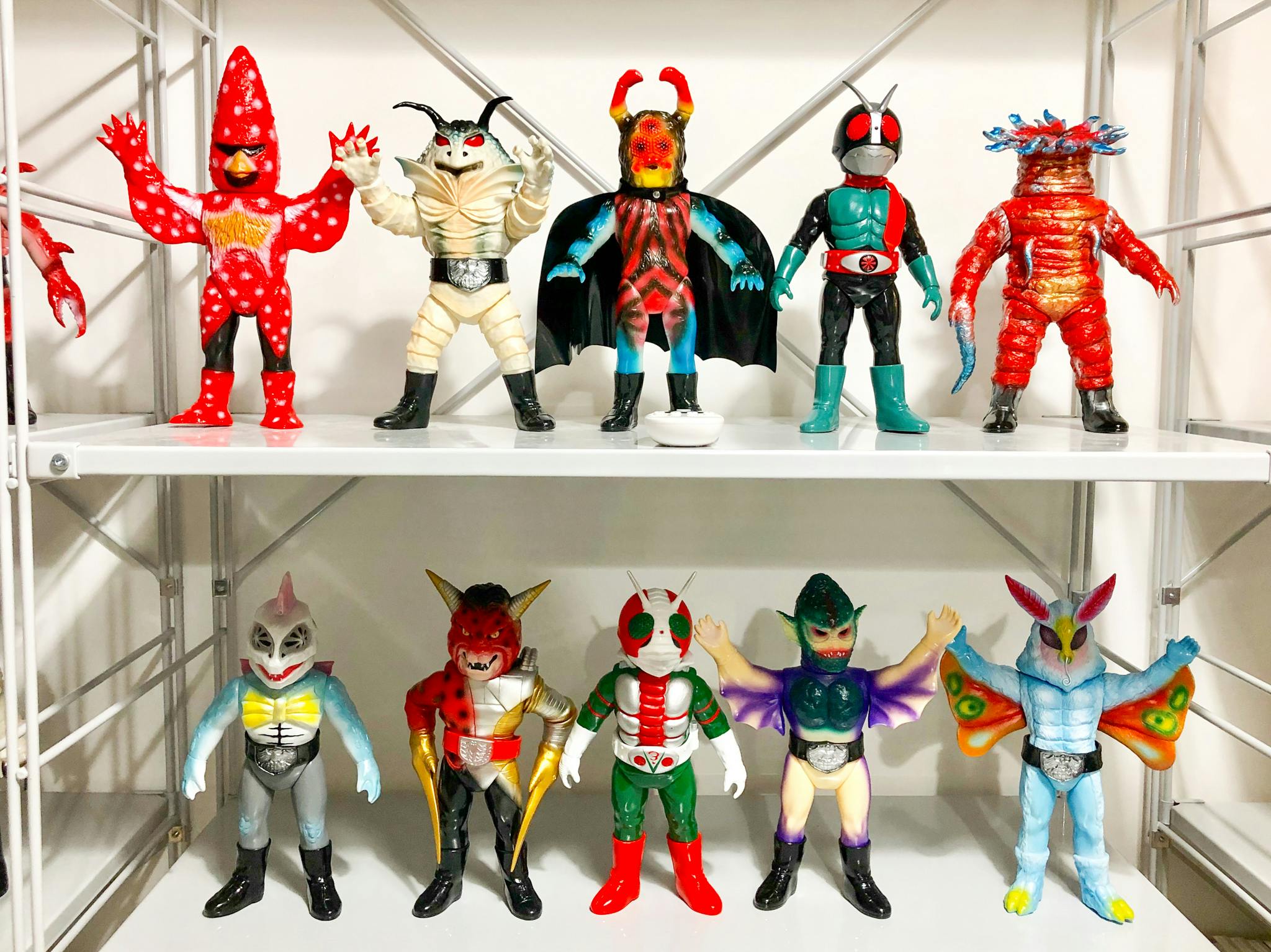 進捗報告0213 編集長の「東映レトロソフビ」愛が炸裂しています