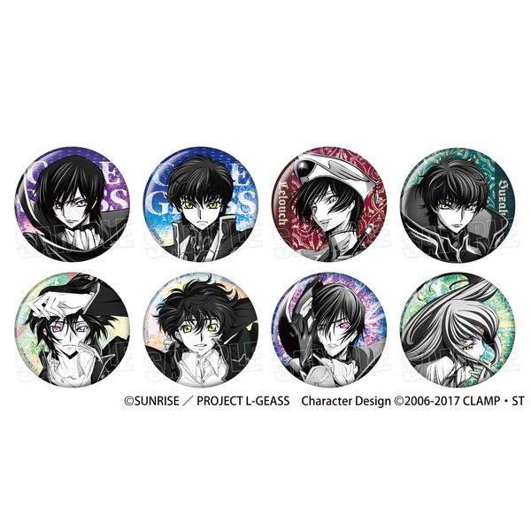 アパレル: コードギアス 反逆のルルーシュ ホロEYE缶バッジ 【1BOX