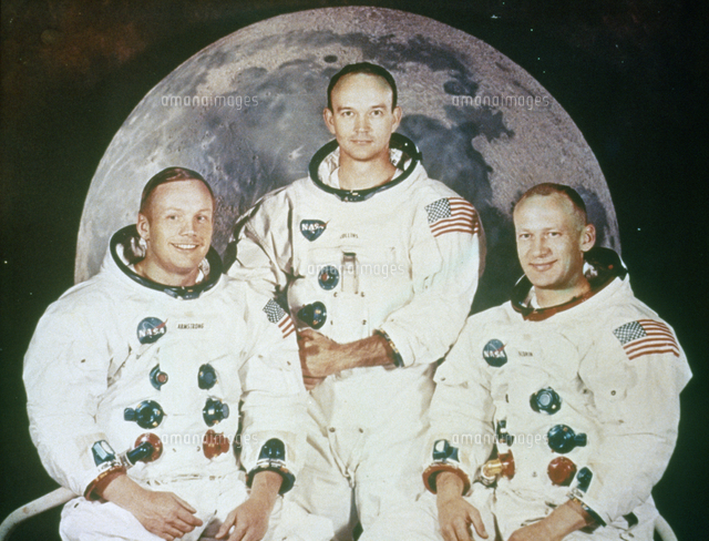 宇宙飛行士（アポロ11号）[23018048943]の写真・イラスト素材｜アマナ