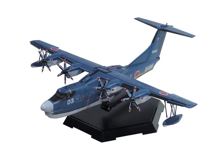 世界に誇る海上自衛隊の水陸両用飛行艇「US-2」を1/144スケールで再現