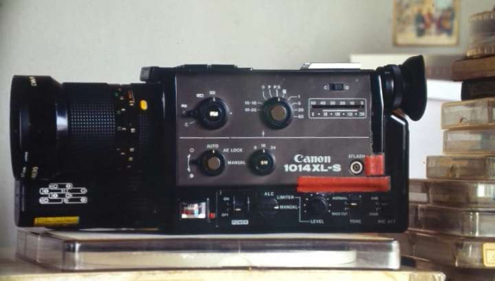 自分が初めて買った高価なカメラ。8mmムービーカメラ Canon 1014XL-S