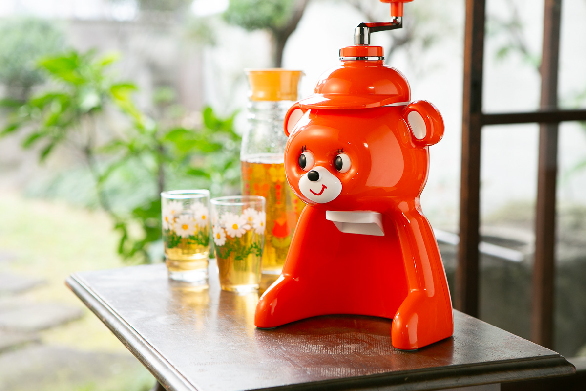 かき氷器「きょろちゃん」がうれしい再復刻！これぞまさしく昭和レトロ