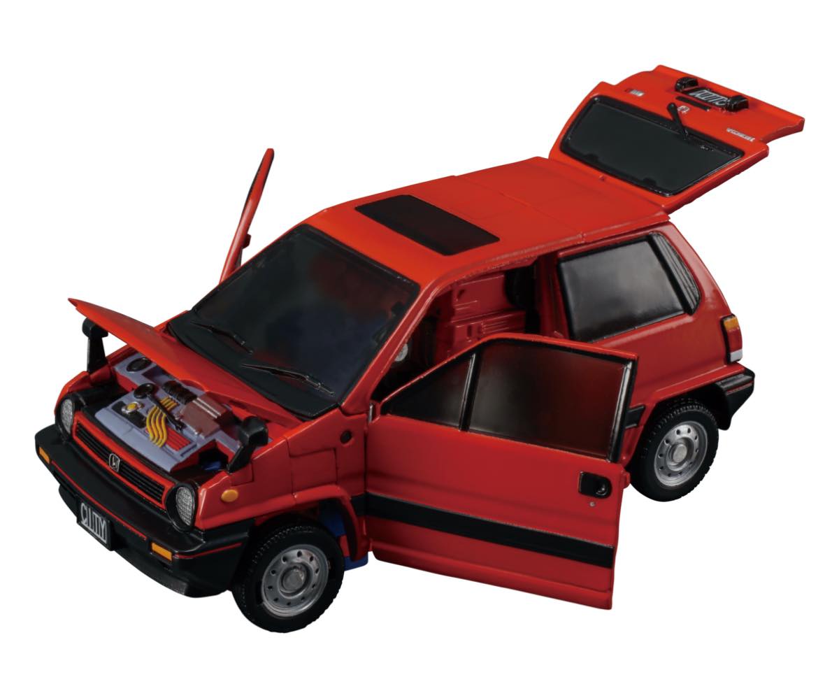 懐かしさ満点のホンダシティとトランスフォーマーがコラボだって