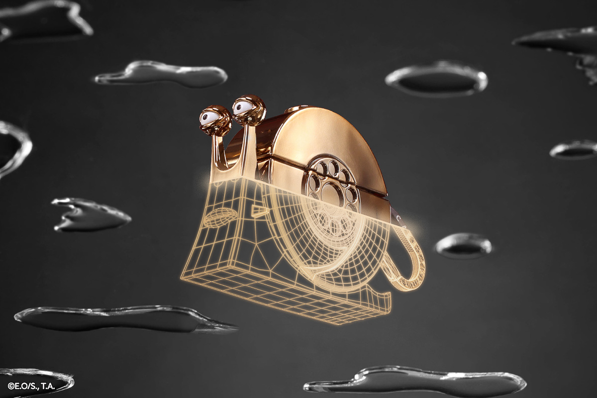 黄金色に輝く『ワンピース』の電伝虫、実はこれAirPods Proのケース