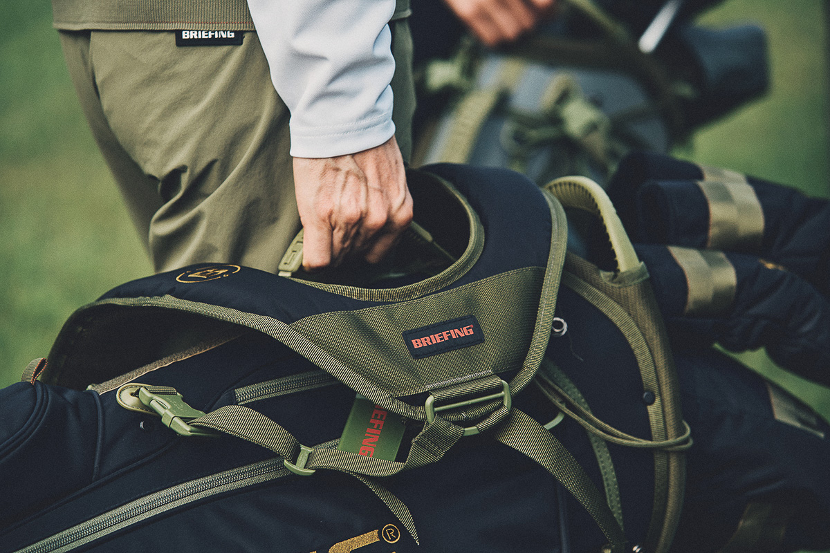 秋冬限定のBRIEFING GOLF「ミル コレクション」。今季はレンジャー