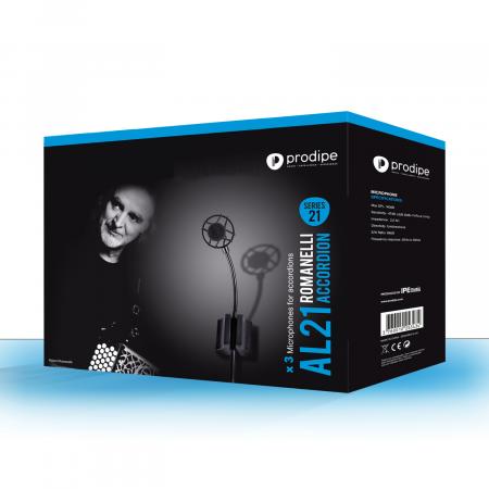Prodipe AL21 Romanelli mic set for accordion | Bax Music