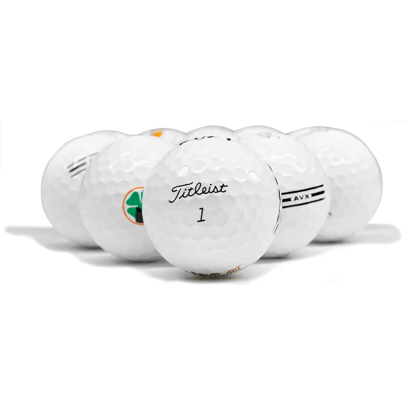 Titleist AVX Logo Overrun Golf Balls - Golfballs.com