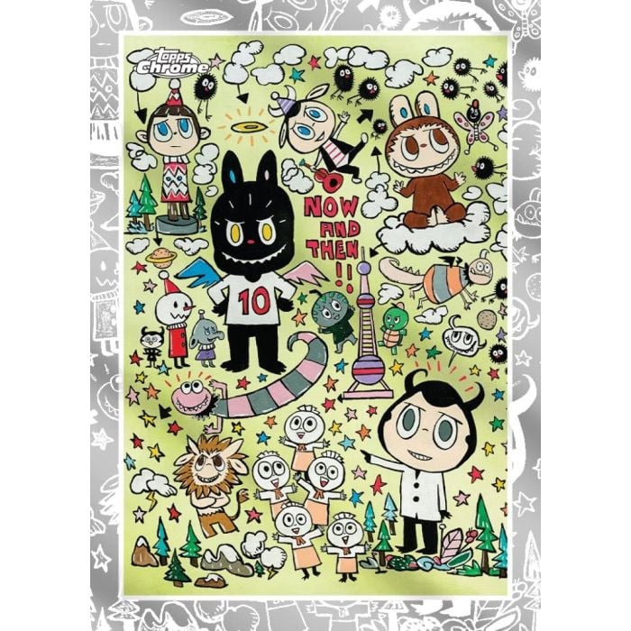 Topps 2025 Chrome Labubu The Monsters 10th Anniversary Box