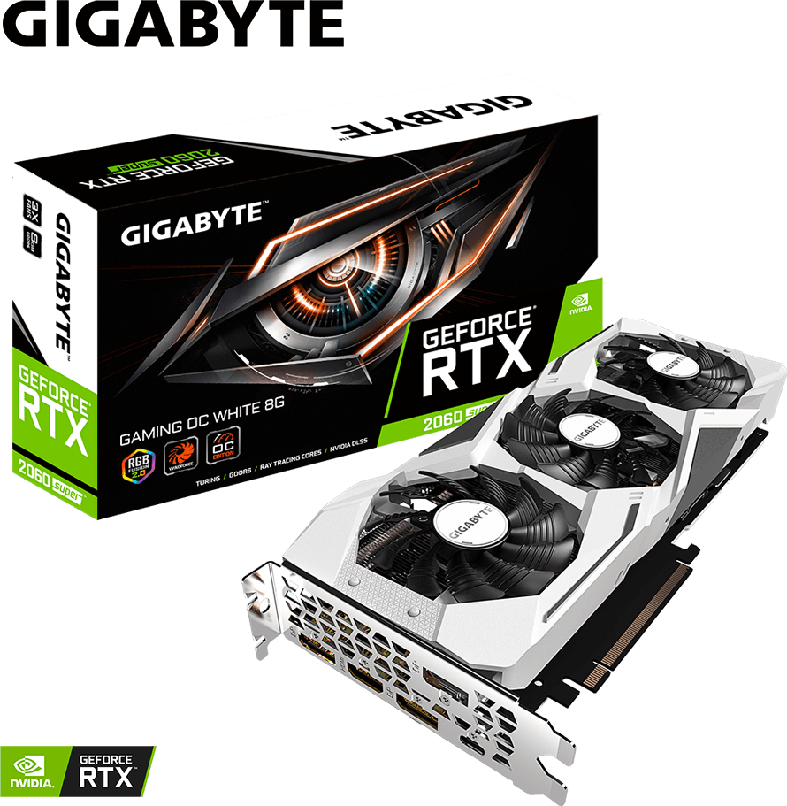 GeForce® RTX 2060 SUPER™ GAMING OC WHITE 8G - GIGABYTE Japan