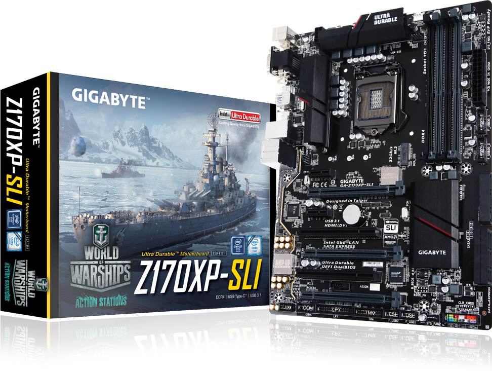 GA-Z170XP-SLI (Rev. 1.0) - GIGABYTE U.S.A.