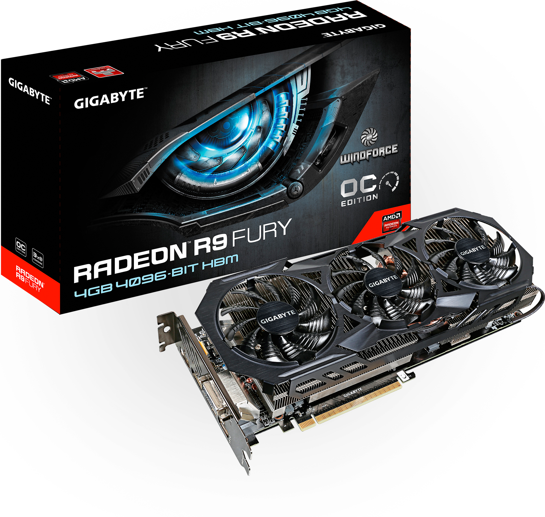 GV-R9FURYWF3OC-4GD - GIGABYTE Japan