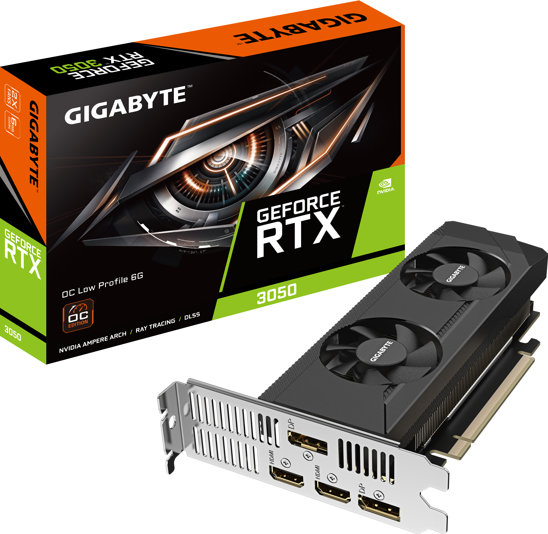 GeForce RTX™ 3050 OC Low Profile 6G - GIGABYTE Japan