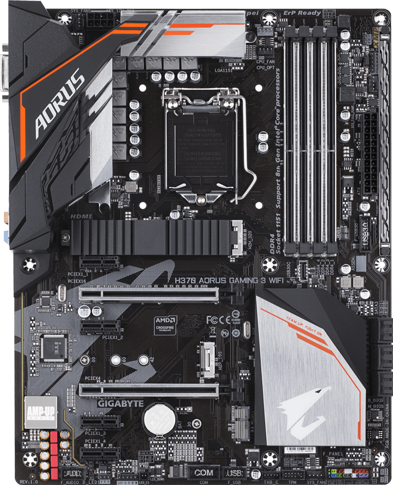 H370 AORUS GAMING 3 WIFI (Rev. 1.0) - GIGABYTE U.S.A.