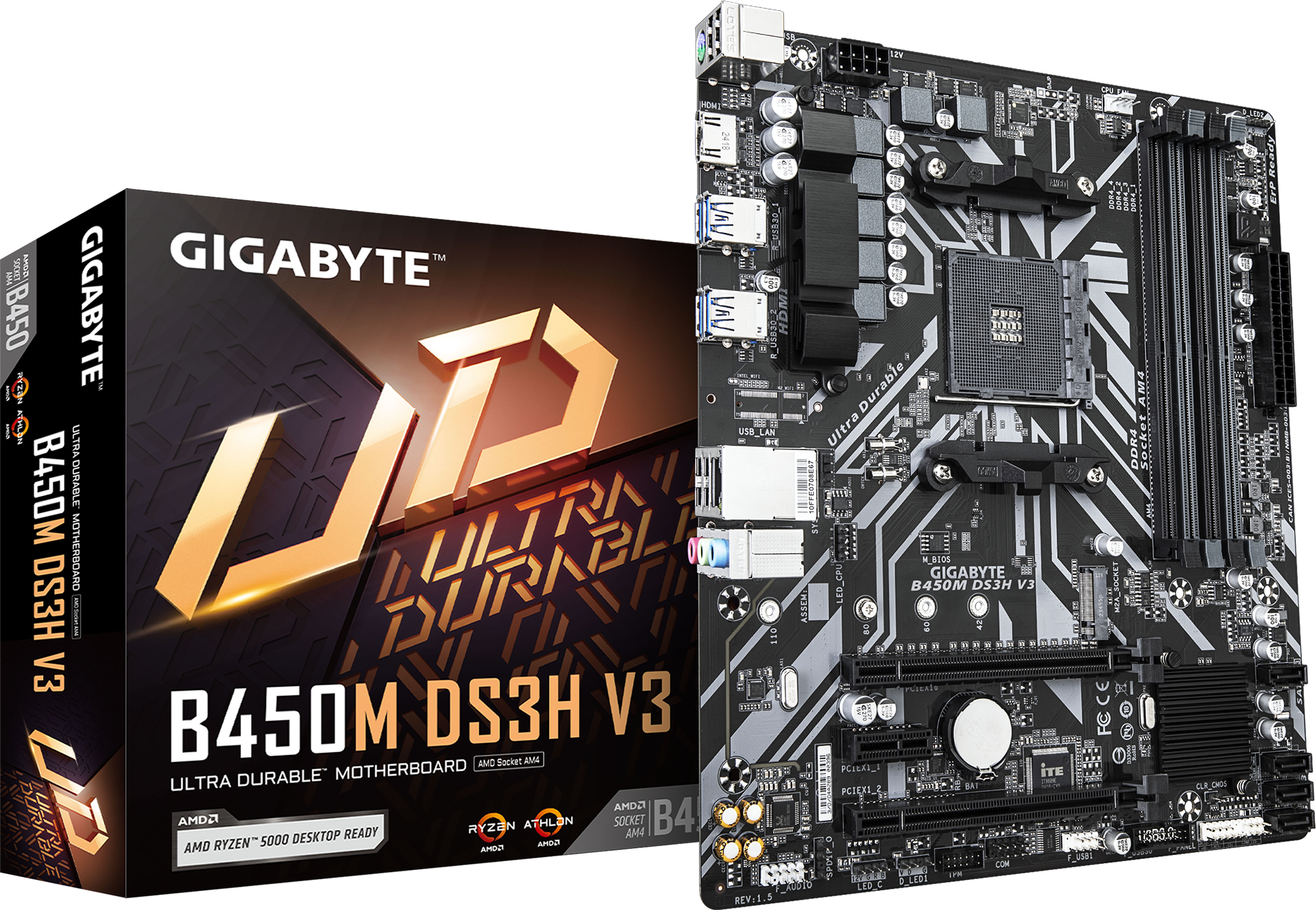 B450M DS3H V3 (Rev. 1.5) - GIGABYTE Global