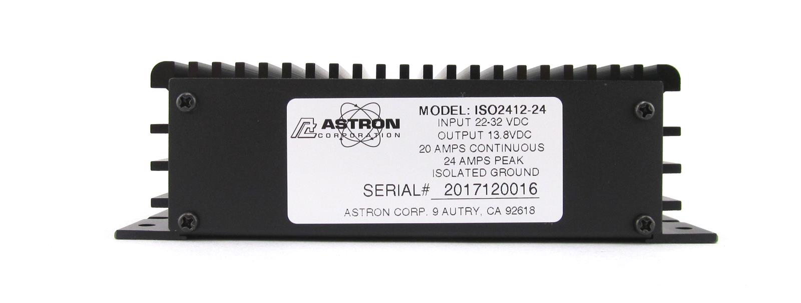 Astron Corporation ISO2412-24 Astron Isolated Step-Down DC/DC