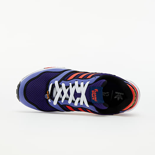 Men's shoes adidas ZX 1000 Simpsons Flaming Moe Purple/ Bright Red