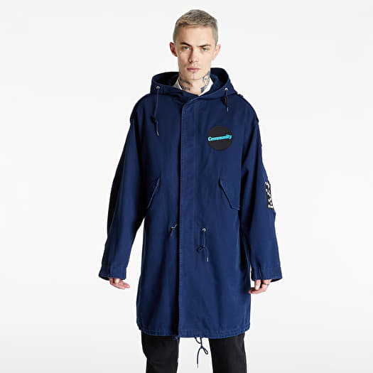 Jackets RAF SIMONS Medium Length Parka Navy (211-M710A-10080-0043