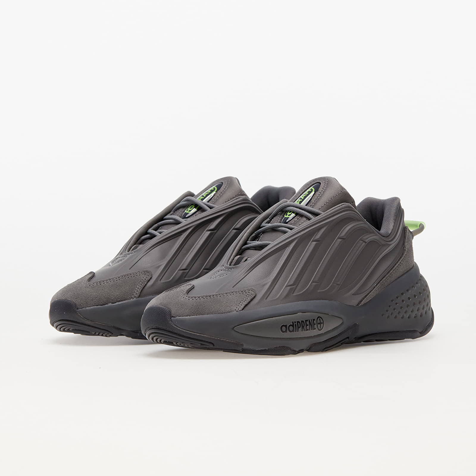 Men's shoes adidas Ozrah Grey Four/ Core Black/ Signature Green