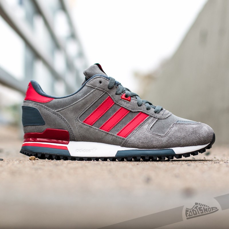 Men's shoes adidas ZX 700 Originals Ash/Power Red/White Vapour