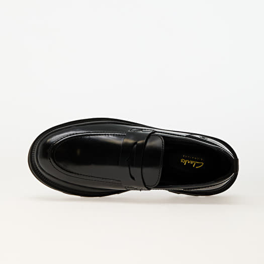 Men's shoes Clarks Badell Easy Black HiShine Lea (26178482) | Footshop