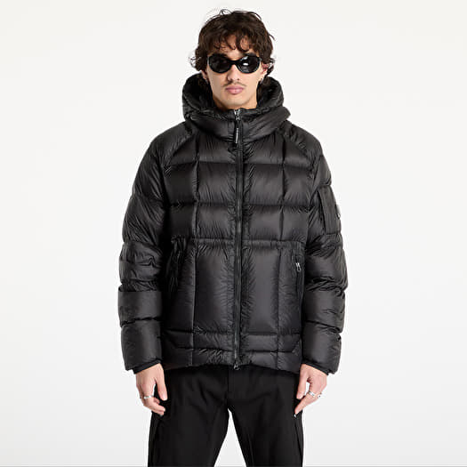 Jackets C.P. Company D.D. Shell Hooded Medium Down Jacket Black