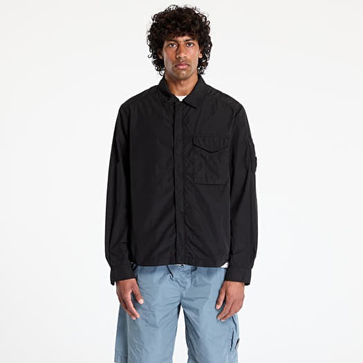 Overshirt C.P. Company Chrome-R Full Zip Overshirt Black