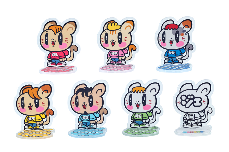 GENERATIONSの新公式キャラクター「ジェ猫」がプライズに！ アリーナ