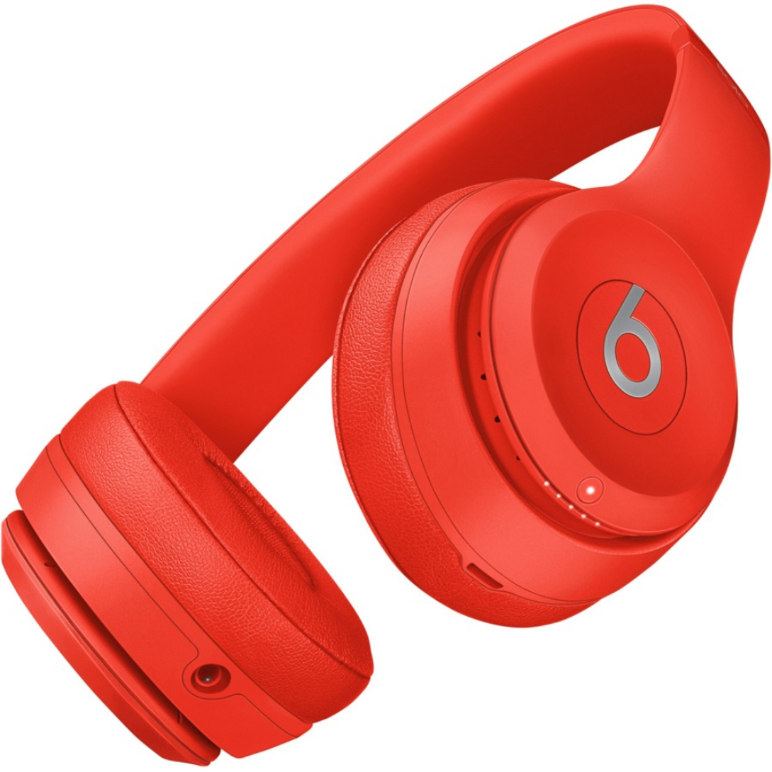 Beats Solo3 Wireless Headphones Red | Official Store of the