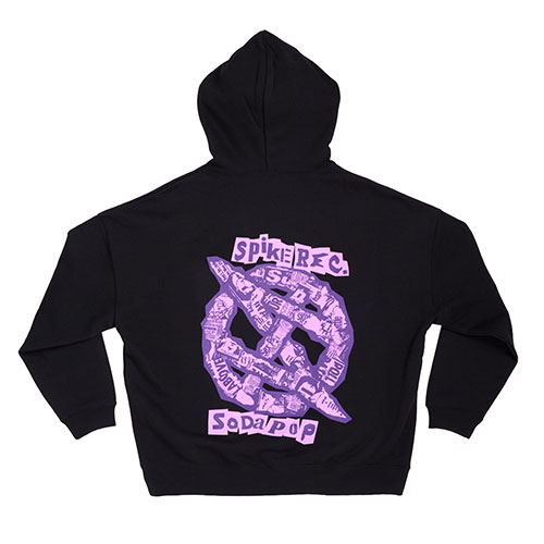 SPIKEPOP 25 TABLOID パーカー(パープル) | G4 Online Space
