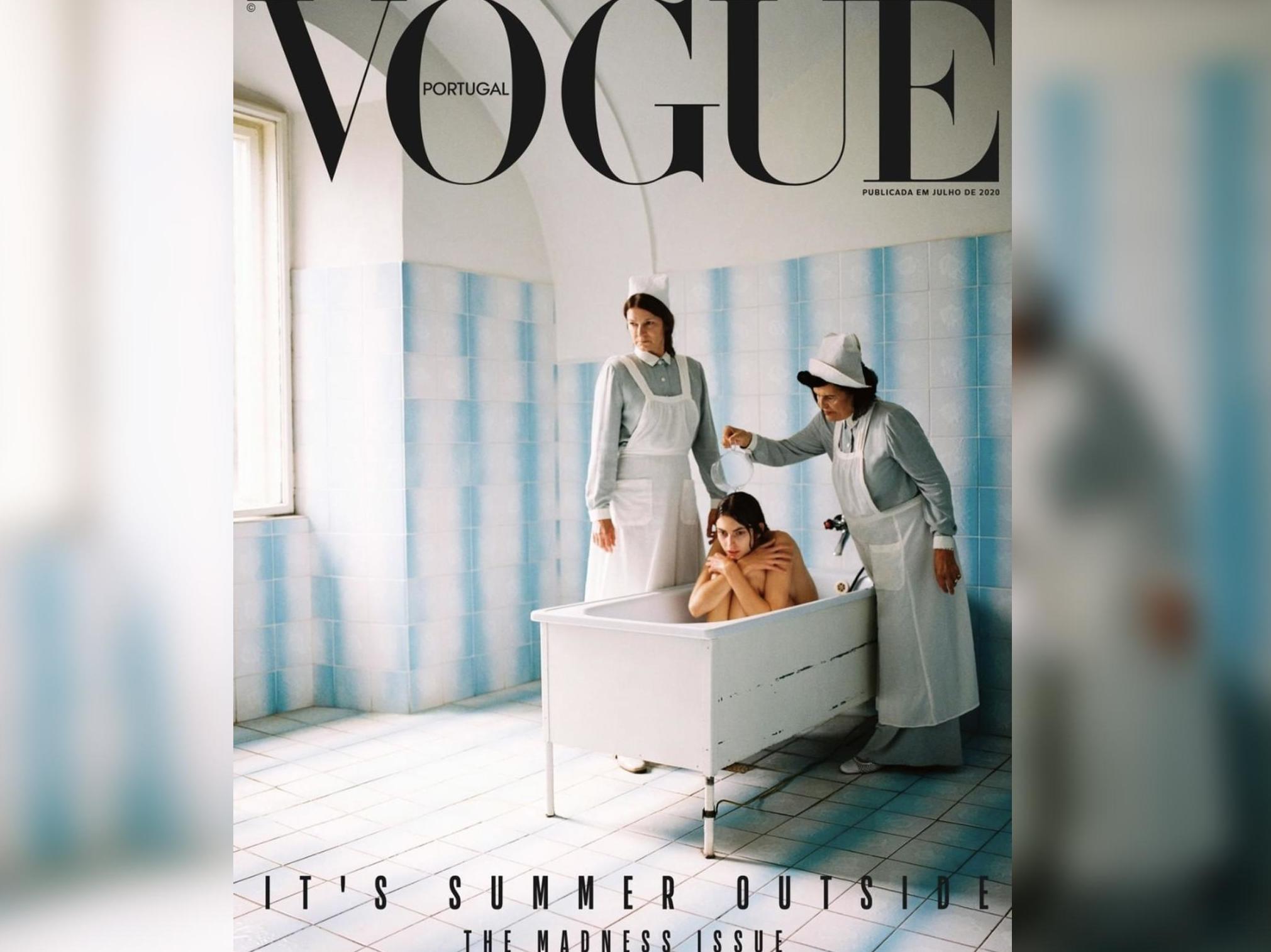 Why Vogue Portugal's 'bad taste' front cover made me feel better