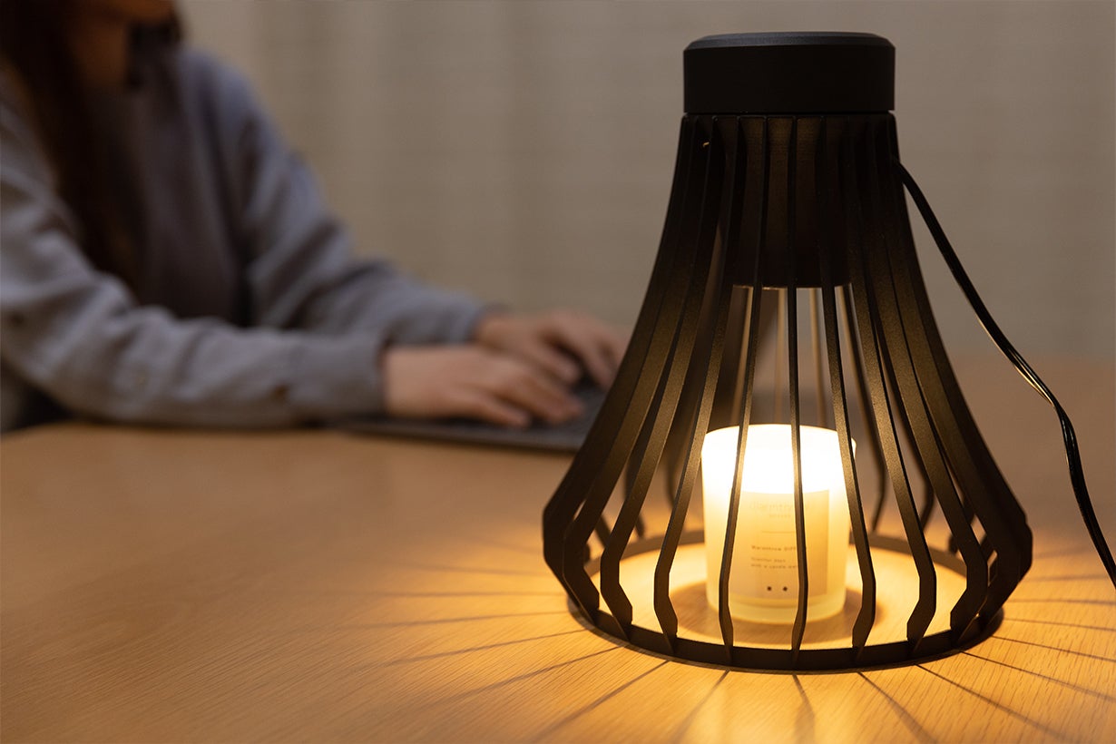 火を使わないキャンドルウォーマーWarmthrow DIFFUSA｜マクアケ