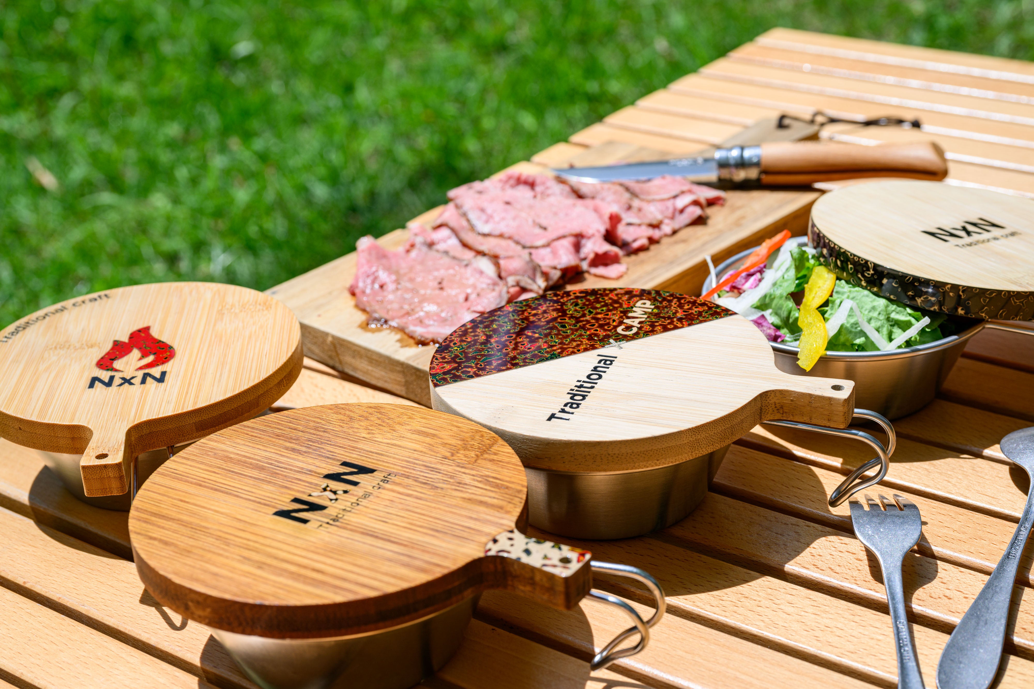 伝統300年】津軽に伝わる伝統工芸「津軽塗」のシェラカップリッド