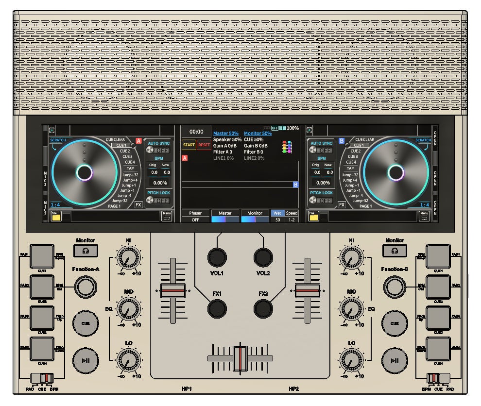 Makuake｜A4サイズに、DJに必要な全ての機能を。日本発、ポータブルDJ