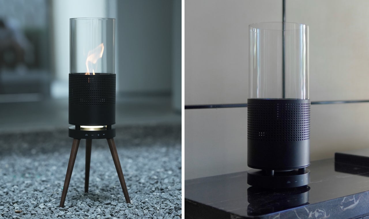 炎と音楽が融合！癒しの空間を彩る新体験。バイオエタノール暖炉