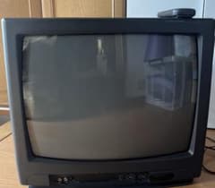 サンヨー 20型 ブラウン管テレビ 黒 C20D7 - メルカリ