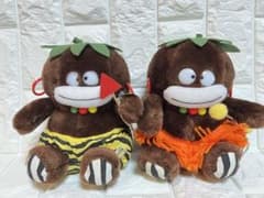 昭和レトロ ぬいぐるみ サンリオ サンボ＆ハンナ ビビンバ クロンボ