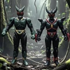 ✨【レア】『仮面ライダーギルス ミニソフビ 2体セット』アギト - メルカリ