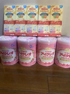 新品 ICREO アイクレオバランスミルク800g4缶 ほほえみらくらく