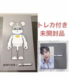 トレカ付 SEVENTEEN セブチBE@RBRICK 400% ミンギュ - メルカリ