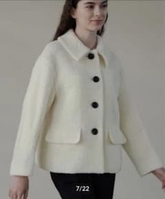 ご専用 新品 OHGA オーガ PON PON COAT ポンポンコート - メルカリ