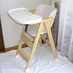 KATOJI カトージ ハイブリッド ハイチェア ブラッキー ベビーチェア 白