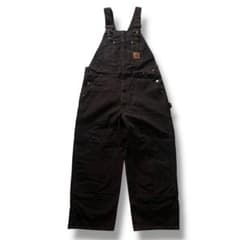 00s カーハート ダブルニー ダック地 オーバーオール W36 メキシコ製