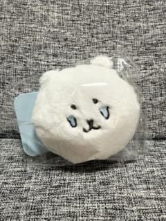 ナガノ ふわもち！くまだらけくじ E賞 おかおマスコットバッジ (泣