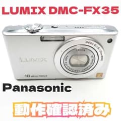Panasonic LUMIX DMC-FX35 オールドコンデジ 動作確認済み - メルカリ
