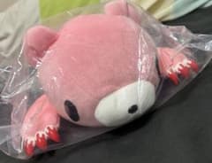 チャックスGP いたずらぐまのグルーミー むきりょく ぬいぐるみ ピンク