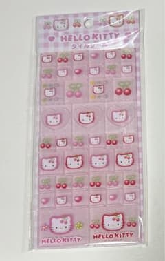 サンリオ ハローキティ タイルシール カオハナ チェリー さくらんぼ