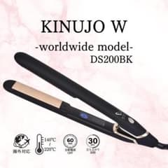 KINUJO 絹女 DS200 ストレートヘアアイロン ブラック - メルカリ