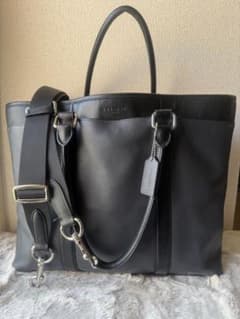 大人気】コーチ ビジネス トート2way メトロポリタン A4レザー 肩掛け